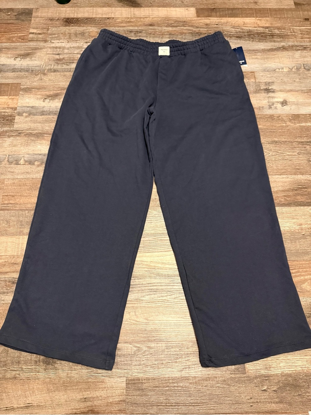 Parke Women’s Dark Navy Wide-Leg Sweatpants NWT Size XXL